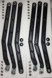 Elektric Offroad 2017+ Can Am Maverick X3 Volt Billet Radius Rods Anodized Black RS 72In Model Only - SUS210001-B