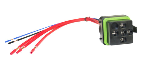 Hella Relay Connector ISO Mini Weatherproof w/ 12in Leads - H84709001