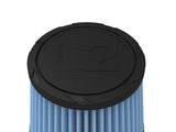 aFe POWER Universal Clamp-On Air Filter w/ D2 Dura-Dry Media - 4.5in F x 6in B x 4.75in T x 5in H - 21-45505V
