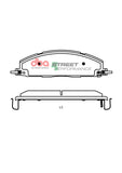 DBA 2019+ RAM 2500/3500 (DJ) 6.7L 4WD SP Performance Rear Brake Pads - DB2703SP