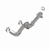 MagnaFlow 66-72 Chevy C10 Pickup V8 2-Piece Front Exhuast Pipe Kit (2in Tubing/Clamps/Inlet Flanges) - 15380