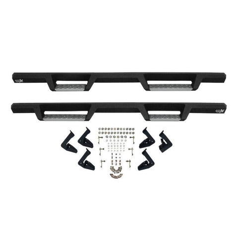 Westin/HDX Stainless 15-18 Ford F-150 SC/17-18 F-250/F-350 CC Drop Nerf Step Bars - Textured Black - 56-139452