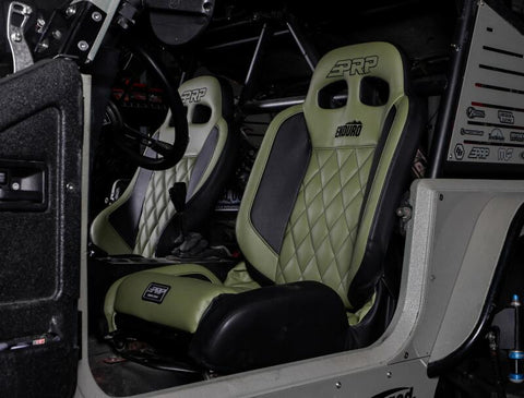 PRP EnduroTrail Reclining Suspension Seat - Gray Tweed - Driver - A8801044-54