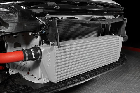 PERRIN 22-26 Subaru WRX Front Mount Intercooler Kit (Red Tubes & Silver Core) - PSP-ITR-441SL/RD