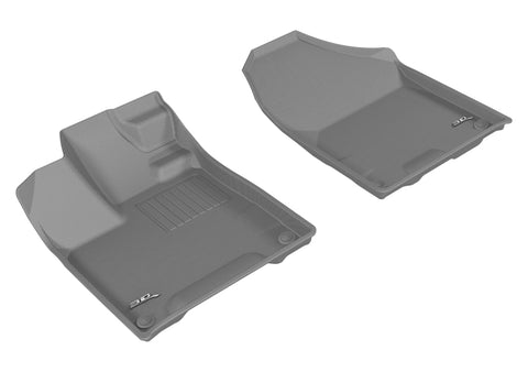 3D MAXpider 2016-2020 Honda Pilot/Passport Kagu 1st Row Floormat - Gray - L1HD07311501