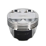 Manley Toyota 2JZGTE 86.5mm Bore +.5mm Oversize -1cc Dome 10:1 CR Turbo Tuff Piston Set w/ Rings - 609305CE-6
