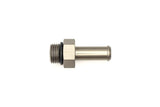 DeatschWerks 6AN ORB Male To 3/8in Barb Fitting (Single Barb - Incl O-Ring) - 6-02-0504