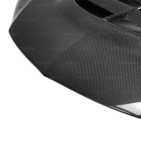 Seibon 03-07 Mitsubishi Evo 8 & 9 CW II Carbon Fiber Hood - HD0305MITEVO8-CWII