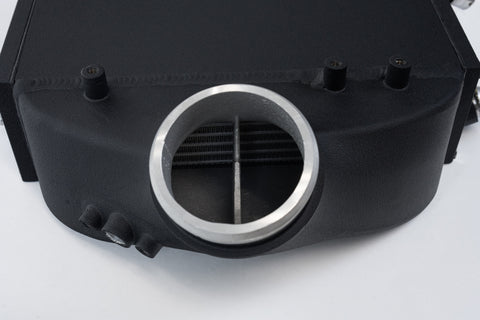 CSF 2014+ BMW M3/M4 (F8X) Top Mount Charge-Air-Cooler - Crinkle Black - 8082