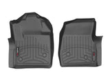 WeatherTech 2015+ Ford F-250 / F-350 / F-450 / F-550 Vinyl Front FloorLiner - Black - 4410541V