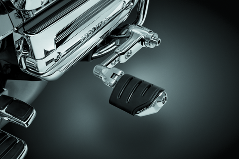 Kuryakyn Ergo III Adjustable Mount With Trident Dually ISO Pegs Chrome - 4081