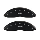 MGP 4 Caliper Covers Engraved Front & Rear Volt Red finish silver ch - 14239SVLTRD