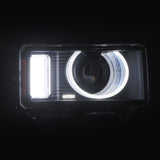 AlphaRex 24-26 Toyota LC Heritage LUXX LED Proj Headlight Blk w/Activ Light/Seq Signal/Switchback - 880899