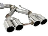 aFe Rebel Series 2.5in 304 SS Cat-Back Exhaust w/ Polished Tip 18-20 Jeep Wrangler (JL) - 49-38073-P