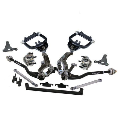 Ridetech 64-66 Ford Mustang TruTurn Front Suspension Package w/Hub Spindles - 12099598
