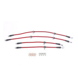 Power Stop 00-05 Honda S2000 Front & Rear SS Braided Brake Hose Kit - BH00073