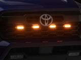 Raxiom 24-26 Toyota Tacoma Pre Runner/ TRD Off-Road/ TRD Sport Amber LED Grille Light- Clear Lens - TT65013