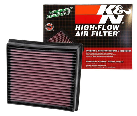 K&N Replacement Panel Air Filter for 13-14 Dodge Ram 2500/3500/4500/5500 6.7L L6 Diesel - 33-5005