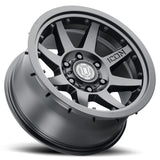 ICON Rebound Pro 17x8.5 5x150 25mm Offset 5.75in BS 110.1mm Bore Satin Black Wheel - 21817855557SB