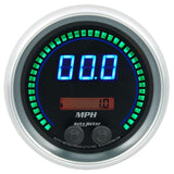 Autometer 85.7mm Black Switchable 260 MPH / 260 KM/H Speedometer Cobalt Elite Digital Gauge - 6789-CB