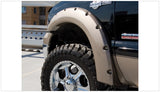 Bushwacker 99-07 Ford F-250 Super Duty Styleside Pocket Style Flares 4pc 81.0/96.0in Bed - Black - 20914-02