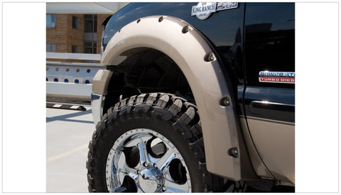 Bushwacker 99-07 Ford F-250 Super Duty Styleside Pocket Style Flares 4pc 81.0/96.0in Bed - Black - 20914-02