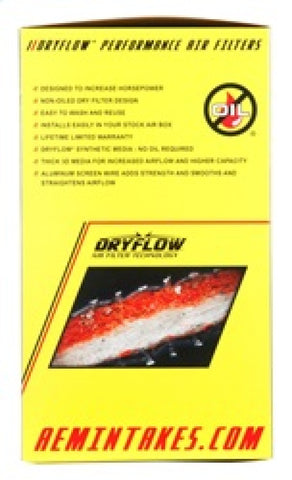 AEM 3.25 in DRY Flow Short Neck 9 in Element Filter - 21-2109DK