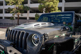 DV8 Offroad 18+ Jeep JL Heat Dispersion Hood - Primer Black - HDMBJL-01