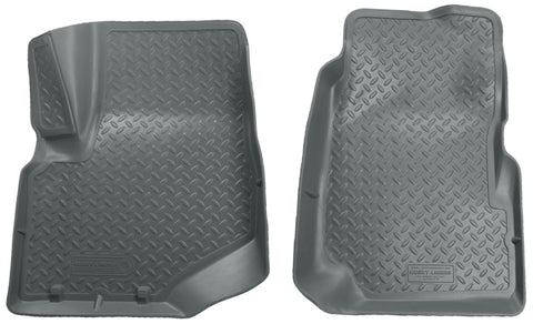 Husky Liners 02-08 GM Trailblazer/Bravada/Envoy/05-08 Saab 9-7X Classic Style Gray Floor Liners - 32002