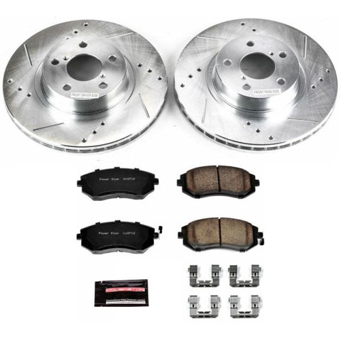 Power Stop 05-06 Saab 9-2X Front Z23 Evolution Sport Brake Kit - K1124