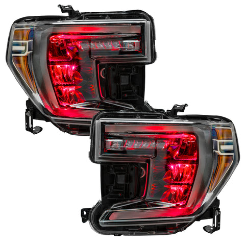 Oracle 19-21 Silverado/Sierra 1500 RGB Demon Eye Headlight Kit - w/o Controller - 1440-334