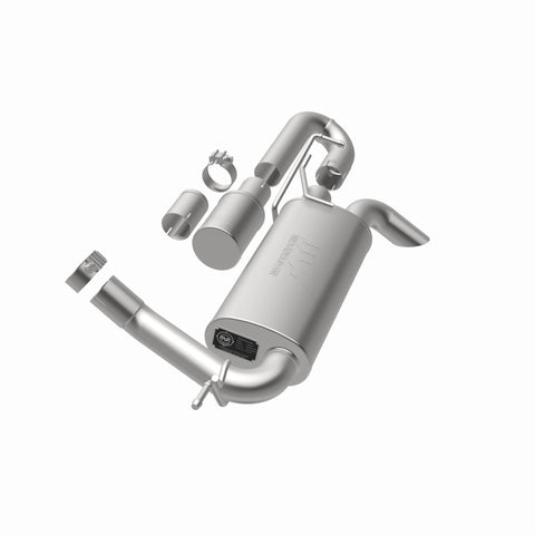 MagnaFlow 07-18 Jeep Wrangler JK Overland Series Axle-Back Exhaust System - 19668