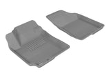 3D MAXpider 2007-2010 Hyundai Elantra Kagu 1st Row Floormat - Gray - L1HY02911501