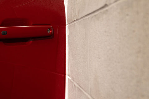 Husky Liners 21-25 Ford F150 Door Edge Guards (4pc Set) - Rapid Red Metallic Tri Coat - 92000D4