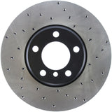 StopTech 12-15 BMW 335i Drilled Left Front Rotor - 128.34140L