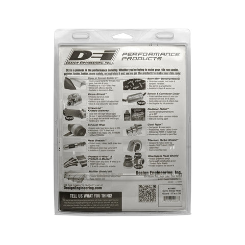 DEI Dyno Strap Heat Guard 5in w x 3ft - Aluminized - 10466
