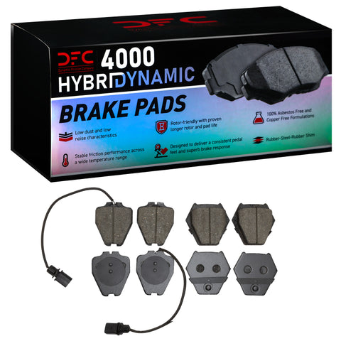 DFC 99-05 Volkswagen Passat Front 4000 Hybridynamic Brake Pads - 4000-0839-00