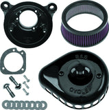 S&S Cycle 91-06 XL Sportster Models Stealth Air Cleaner Kit w/ Gloss Black Mini Teardrop Cover - 170-0450