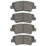 DFC 17-25 Kia Sportage Rear 4000 Hybridynamic Brake Pads - 4000-2098-00