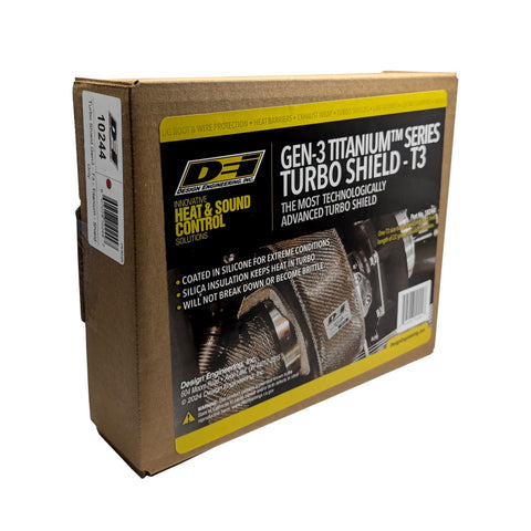 DEI Gen-3 Turbo Shield T3 - Shield Only - Titanium - 10244
