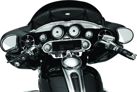 Kuryakyn Stereo Accent 96-13 FL Touring Models Chrome - 3765