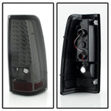 xTune Chevy Silverado 1500/2500/3500 99-02 99-03 LED Tail Lights Smoke ALT-ON-CS99-LED-SM - 5011770