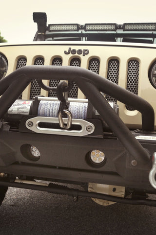 Rugged Ridge 07-18 Jeep Wrangler JK 3.5in Round / 3in Cube LED Light Mount Brackets - 11232.23