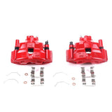 Power Stop 03-05 Mazda 6 Front Red Calipers w/Brackets - Pair - S2706