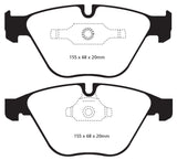 EBC 11+ BMW Z4 3.0 Twin Turbo iS (E89) Redstuff Front Brake Pads - DP32006C