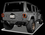 Oracle Jeep Wrangler JL Black Series LED Tail Lights - 5852-504