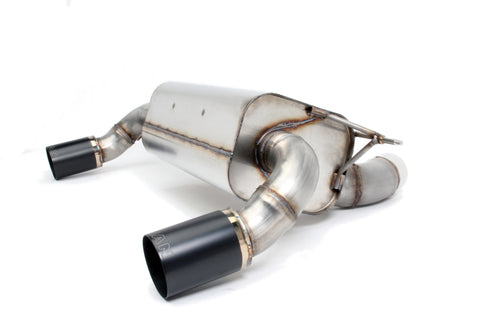 Dinan 17-20 BMW 440i (F33/F36) Free Flow Axleback Exhaust System - Black Tips - D660-0077-BLK