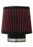 Injen High Performance Air Filter - 3.00 Black Filter 6 Base / 5 Tall / 5 Top - X-1014-BR
