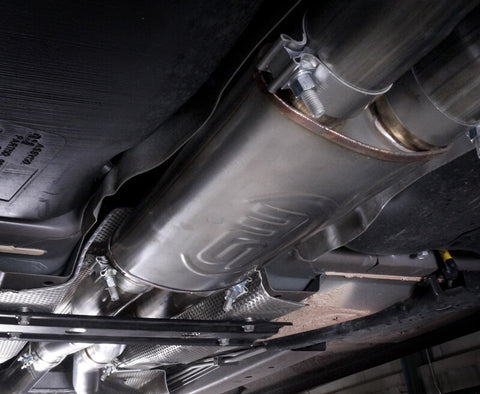 Stainless Works 2008-09 Pontiac G8 GT 3in Catback System X-Pipe Turbo Chambered Muffler 3.5in Tips - PG8CBFC