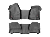 WeatherTech 14+ Maserati Quatroporte Front FloorLiner - Black - 445651